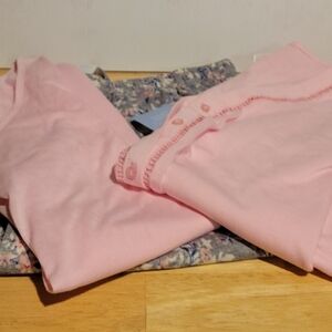Adonna 3-Piece Pink Sleepwear Top